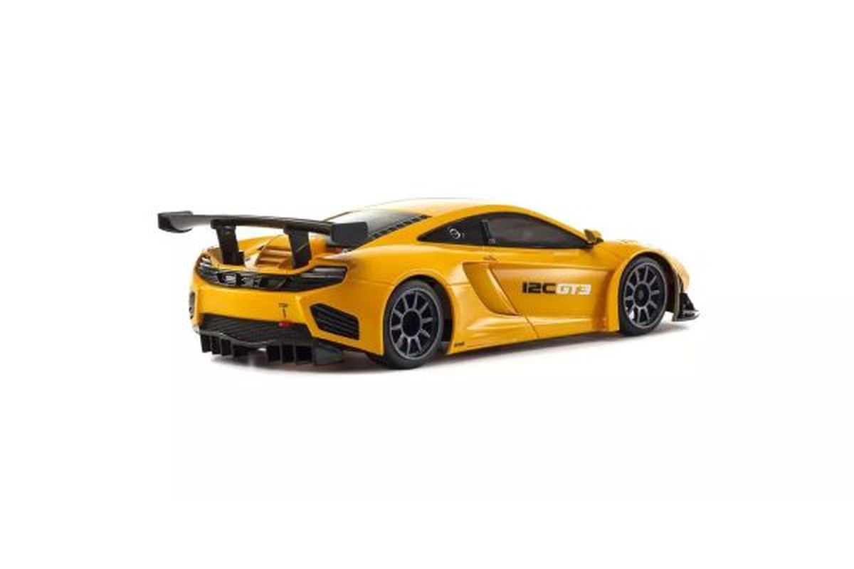 Kyosho Mini‑Z RWD MR‑04 Readyset McLaren 12C GT3 2013 (Orange) 32366OR – 1/27 Scale RWD RC Car