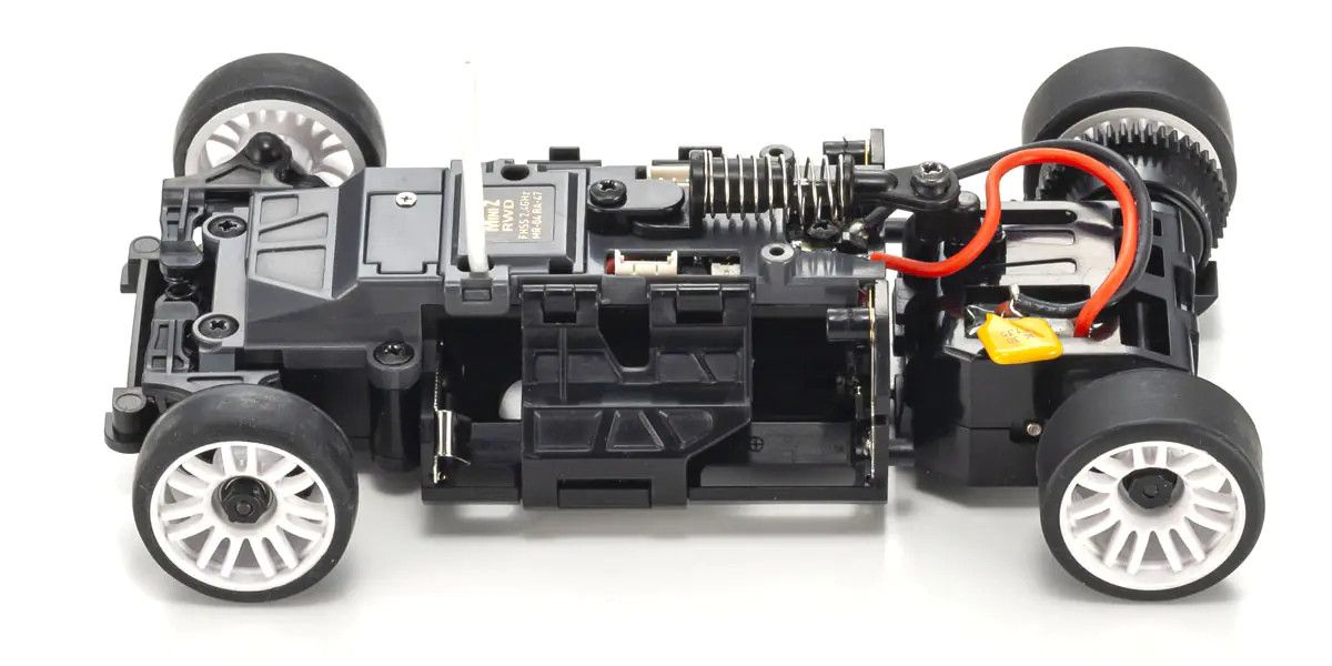 Kyosho Mini‑Z RWD MR‑04 Readyset McLaren 12C GT3 2013 (Orange) 32366OR – 1/27 Scale RWD RC Car