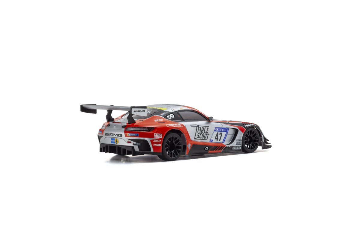 Kyosho Mini‑Z RWD MR‑04 Mercedes‑AMG GT3 No.47 24H Nürburgring Readyset (32367FRS) – 1/27 Scale RWD RC Car