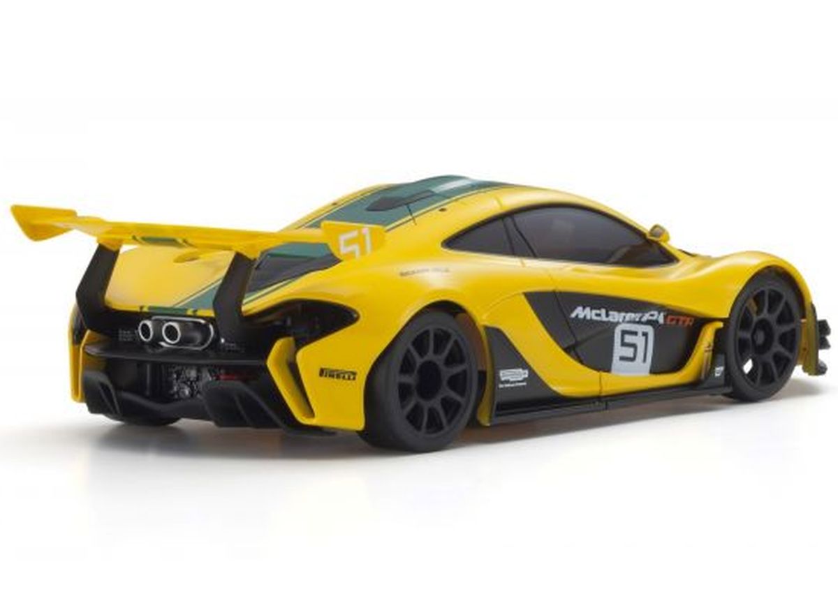 Kyosho Mini-Z RWD MR04 McLaren P1 GTR Yellow/Green Ready Set