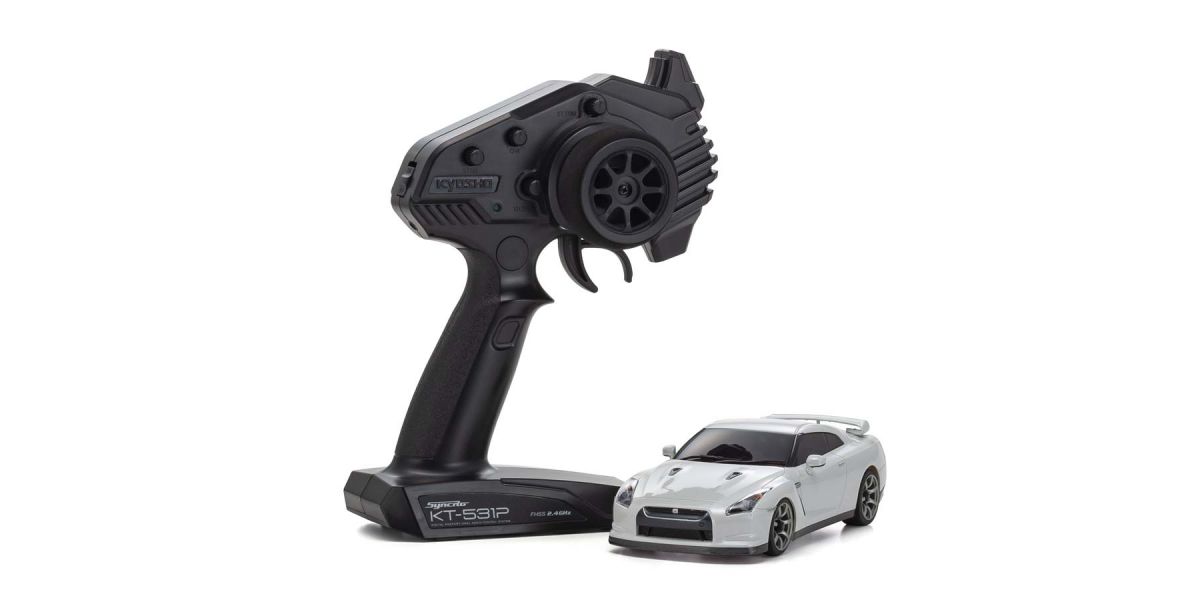 Kyosho Mini Z AWD Nissan GT-R (R35) Pearl White 32628PW