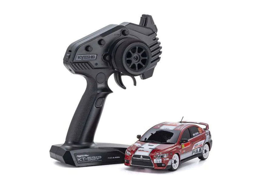 Kyosho MINI-Z AWD Mitsubishi Lancer Evolution X Mitsubishi Dealer Team  32632M