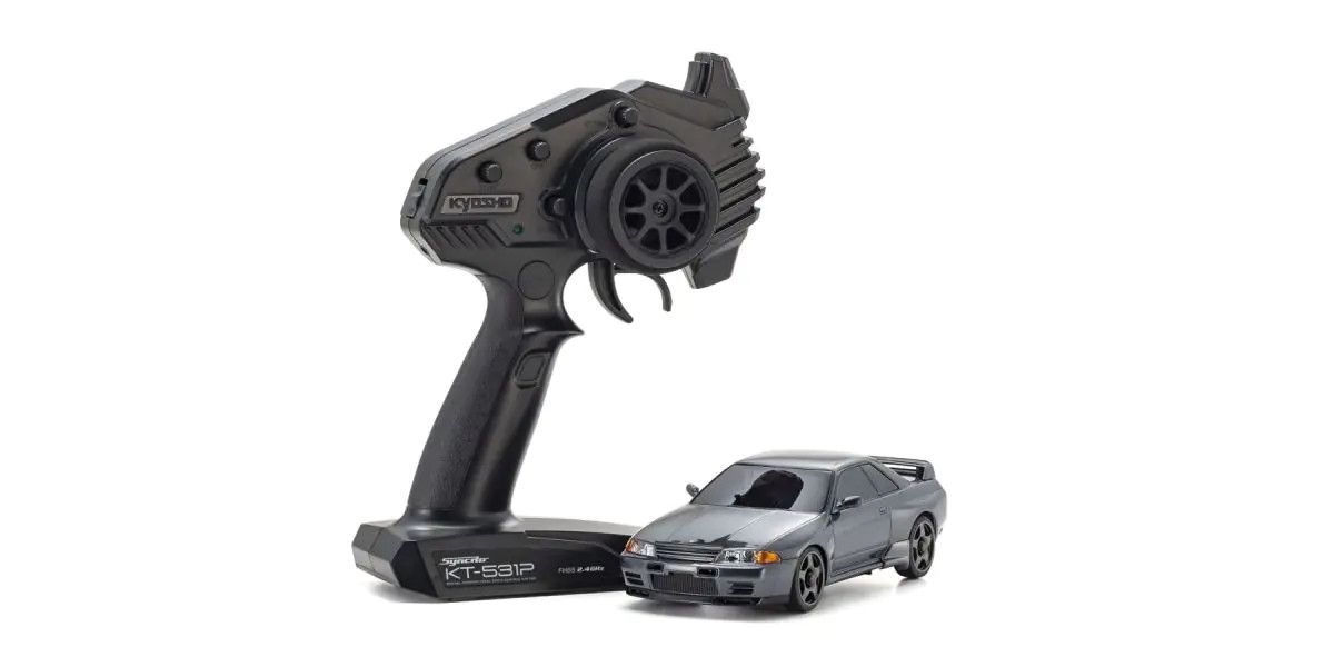 Kyosho Mini-Z AWD Nissan Skyline GT-R Nismo R32 Gun Metallic