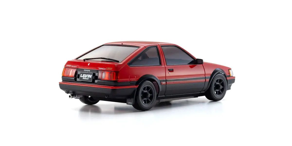 Kyosho Mini-Z AWD Toyota Corolla Levin AE86 Red/Black 32641RBK