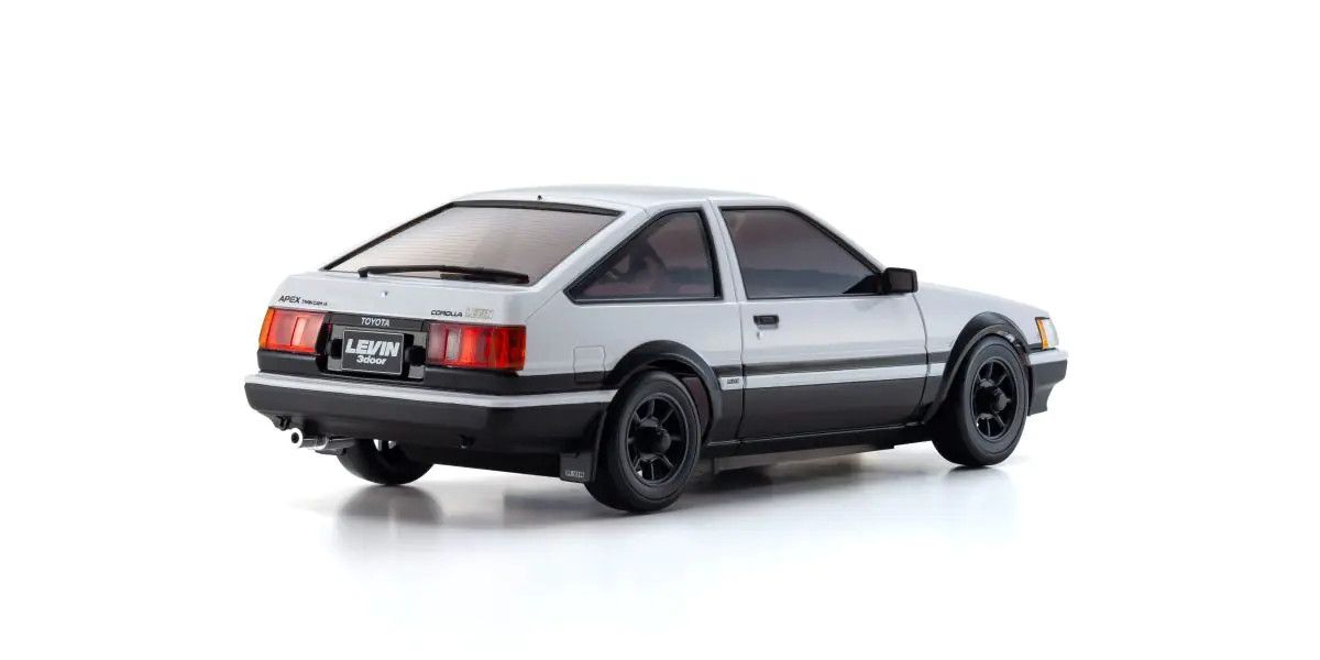 Kyosho Mini-Z AWD Toyota Corolla Levin AE86 White/Black 32641WBK