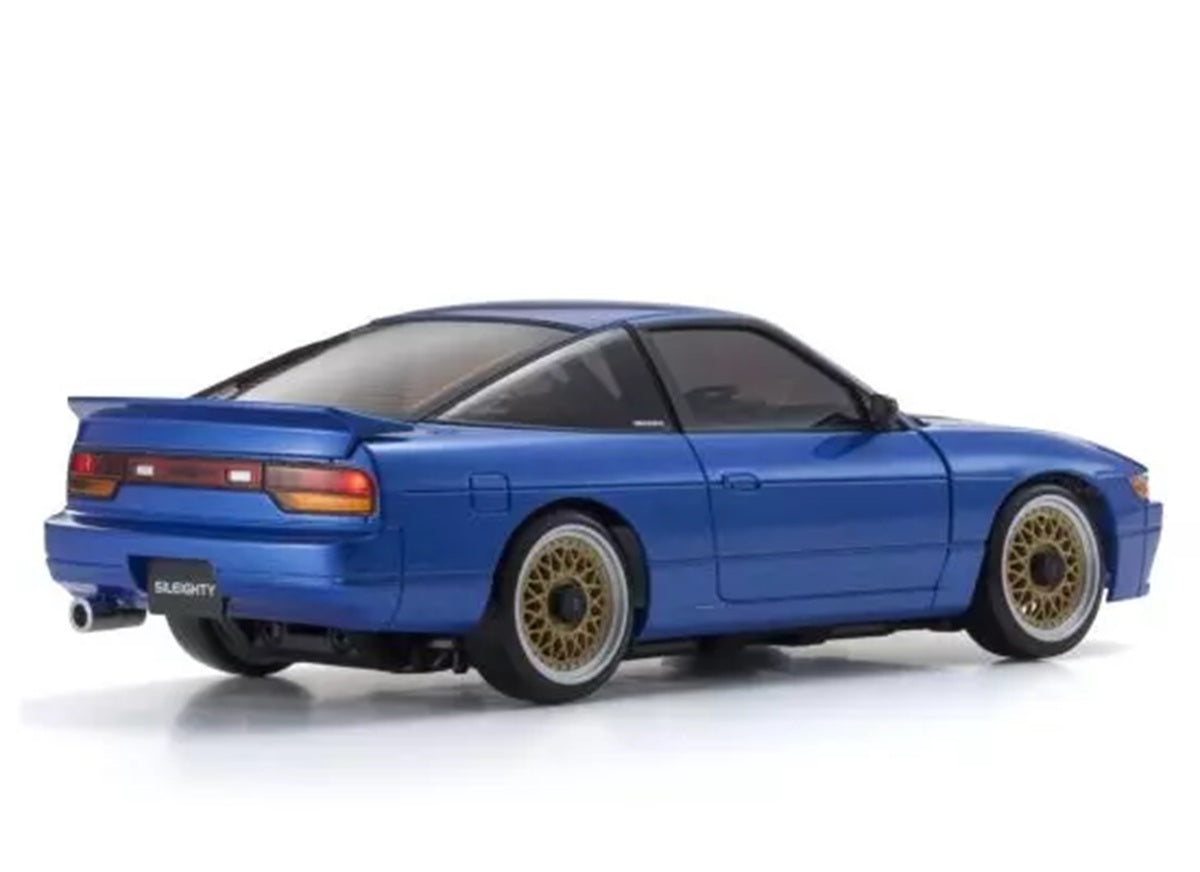 Kyosho Mini-Z AWD MA-020 Nissan Sileighty Blue RTR 1/28 Scale JDM Drift