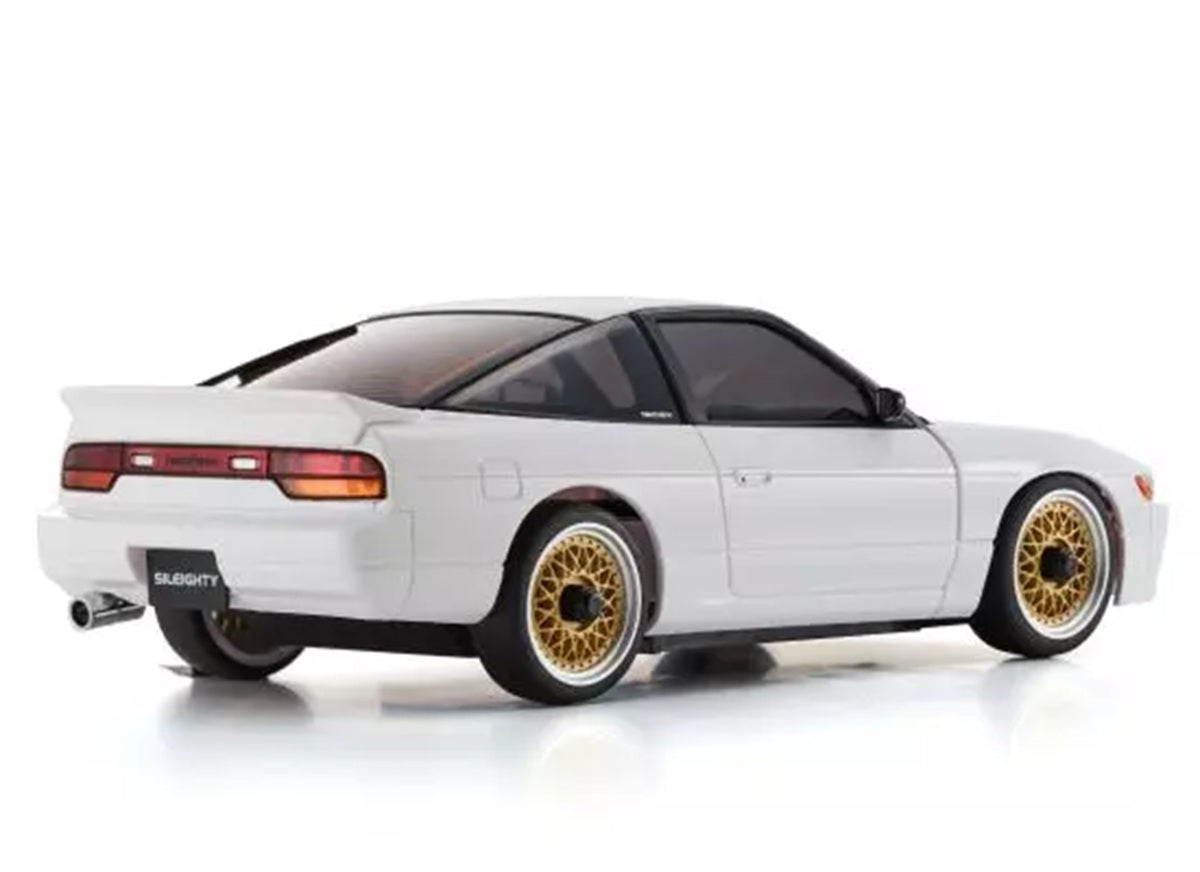 Kyosho Mini-Z AWD MA-020 Nissan Sileighty White RTR 1/28 Scale JDM Drift