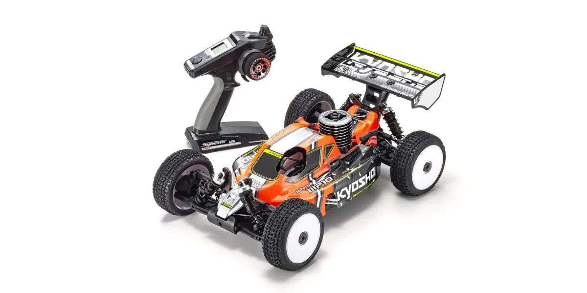 Kyosho 1/8 Inferno MP10 GP Readyset Competition 0.21 Nitro Engine 4WD Buggy RTR Red