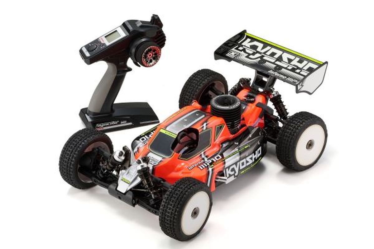 Kyosho 1/8 Inferno MP10 TKI3 GP Nitro Buggy Red Readyset