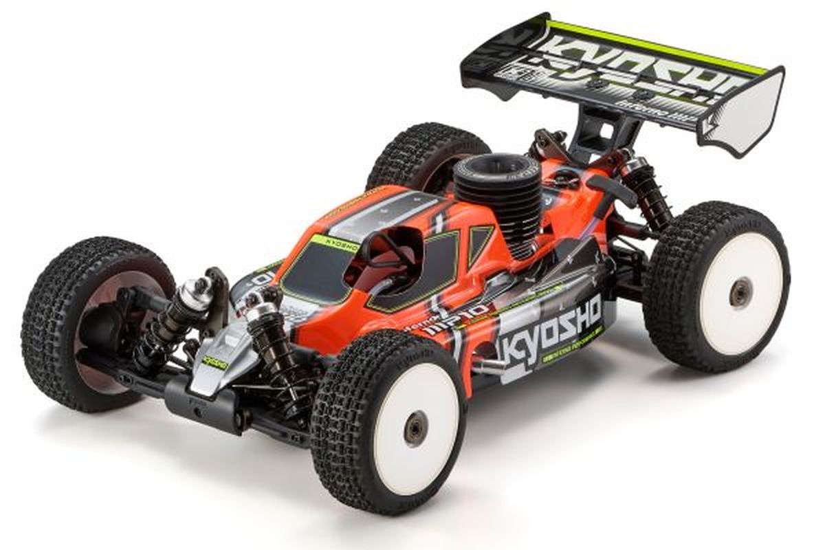 Kyosho 1/8 Inferno MP10 TKI3 GP Nitro Buggy Red Readyset