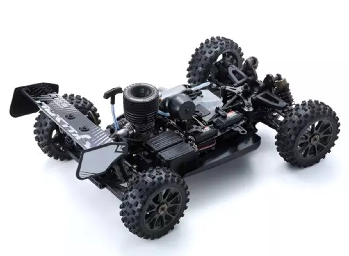Kyosho Inferno NEO 4.0 Readyset 1/8 Nitro 4WD Buggy RTR with .21 Engine & 2.4GHz Radio – Red/Black