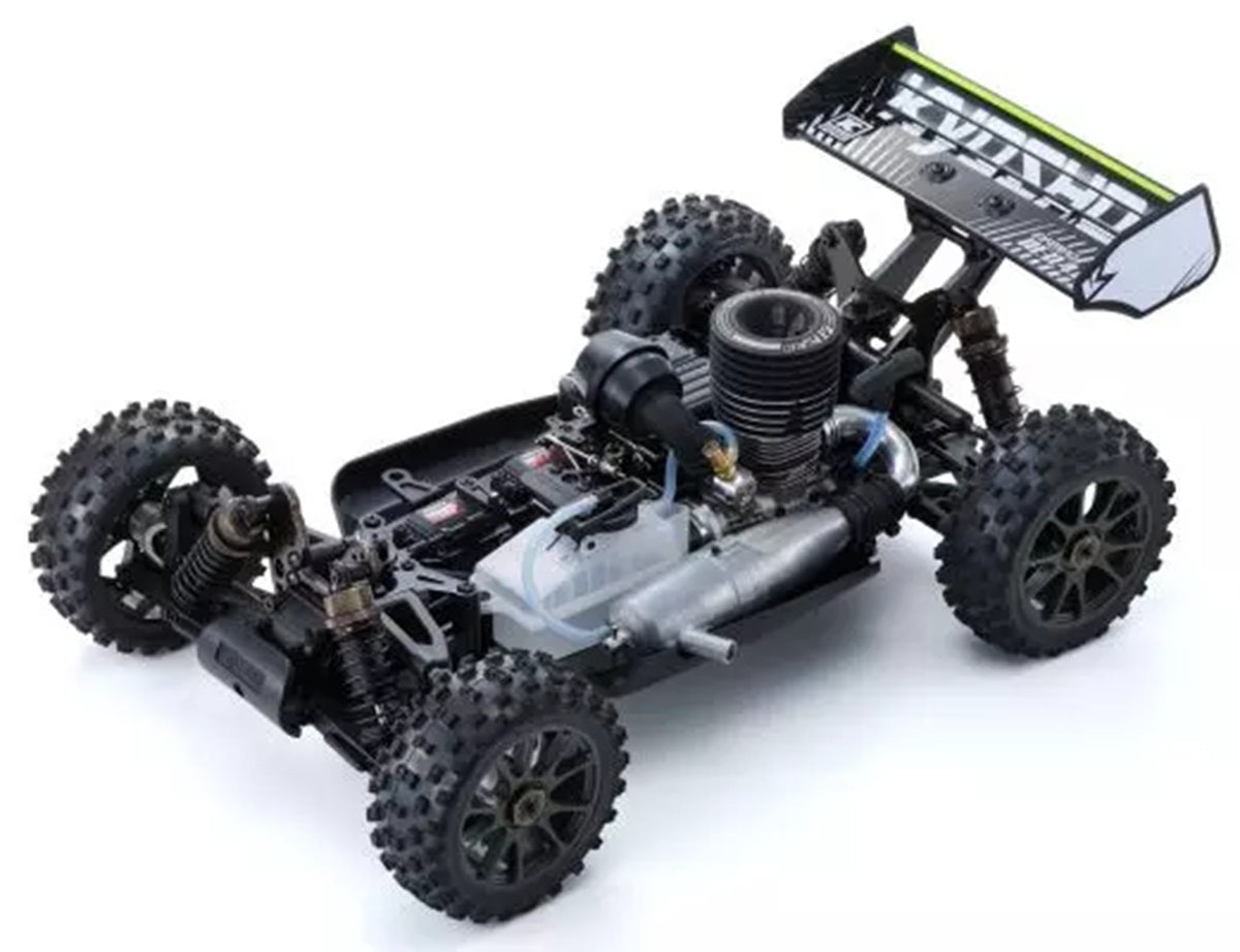 Kyosho Inferno NEO 4.0 Readyset 1/8 Nitro 4WD Buggy RTR with .21 Engine & 2.4GHz Radio – Teal/Black