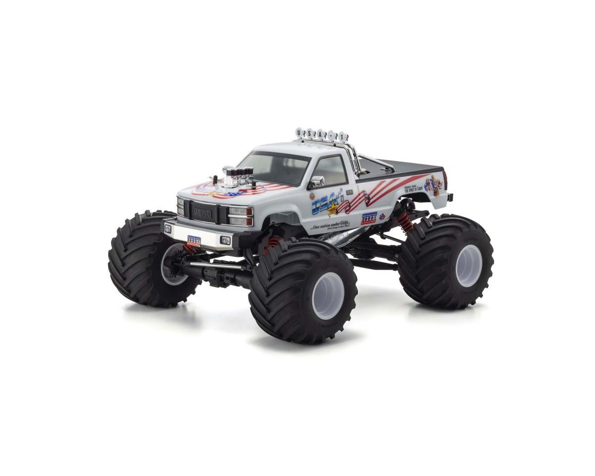 Kyosho USA 1 Nitro 1/8 Scale Radio Controlled Monster Truck  .25 Engine Default Title