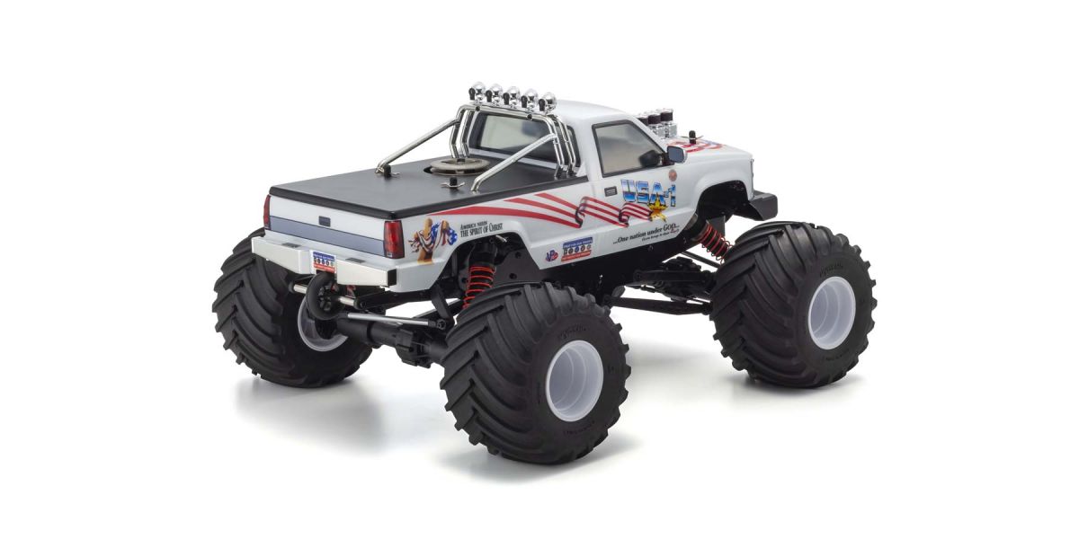 Kyosho USA 1 Nitro 1/8 Scale Radio Controlled Monster Truck  .25 Engine Default Title