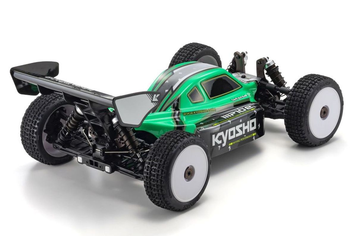 Kyosho 1/8 4WD Inferno MP10e Electric Racing Buggy Green Readyset