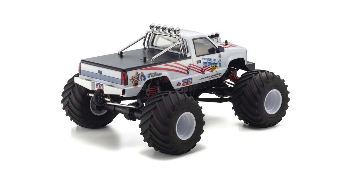 Kyosho 1/8 Scale Radio Controlled 4WD Monster Truck USA-1 VE 34257D