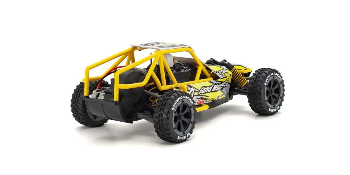 Kyosho Sand Master 2.0 1/10 2WD Buggy Ready-Set Color Type 2, Yellow 34405T2