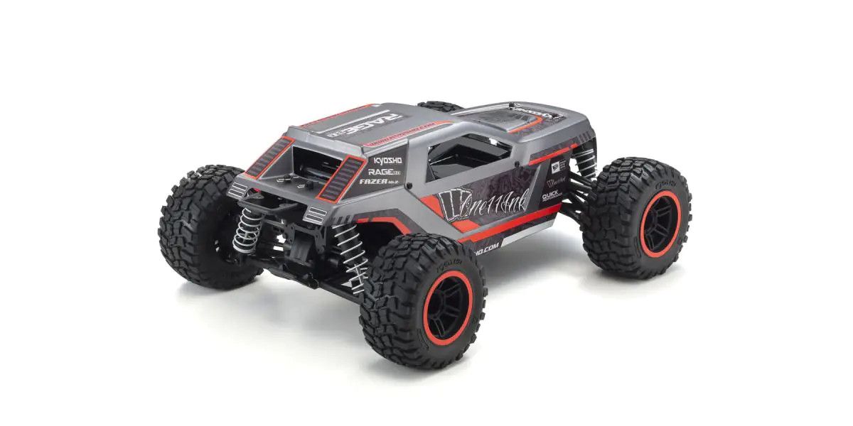 Kyosho Fazer Mk2 Rage 2.0 4WD, Red  34411T1C