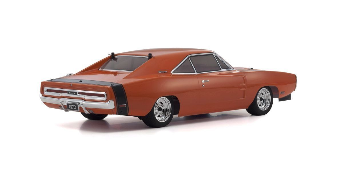 Kyosho 1/10 Fazer Mk2 Readyset 1970 Dodge Charger, Hemi Orange 34417T1C