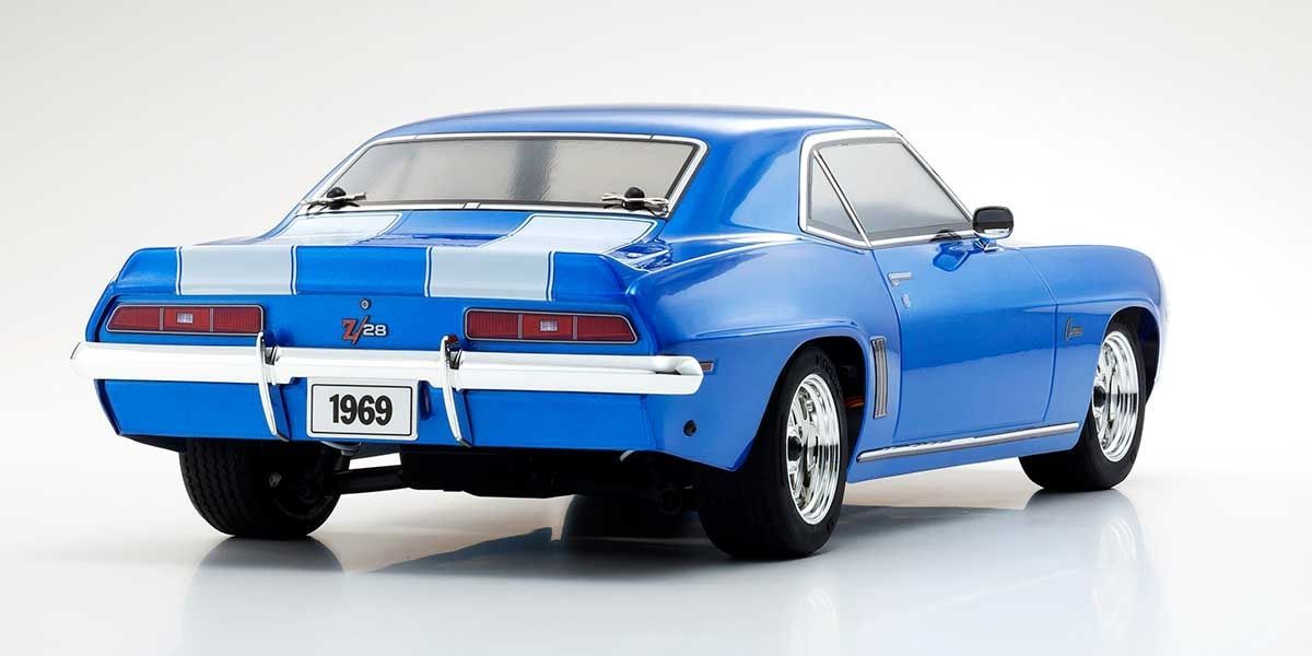 Kyosho 1/10 Fazer Mk2 Readyset 1969 Chevy Camaro Z/28, Blue 34418T1C