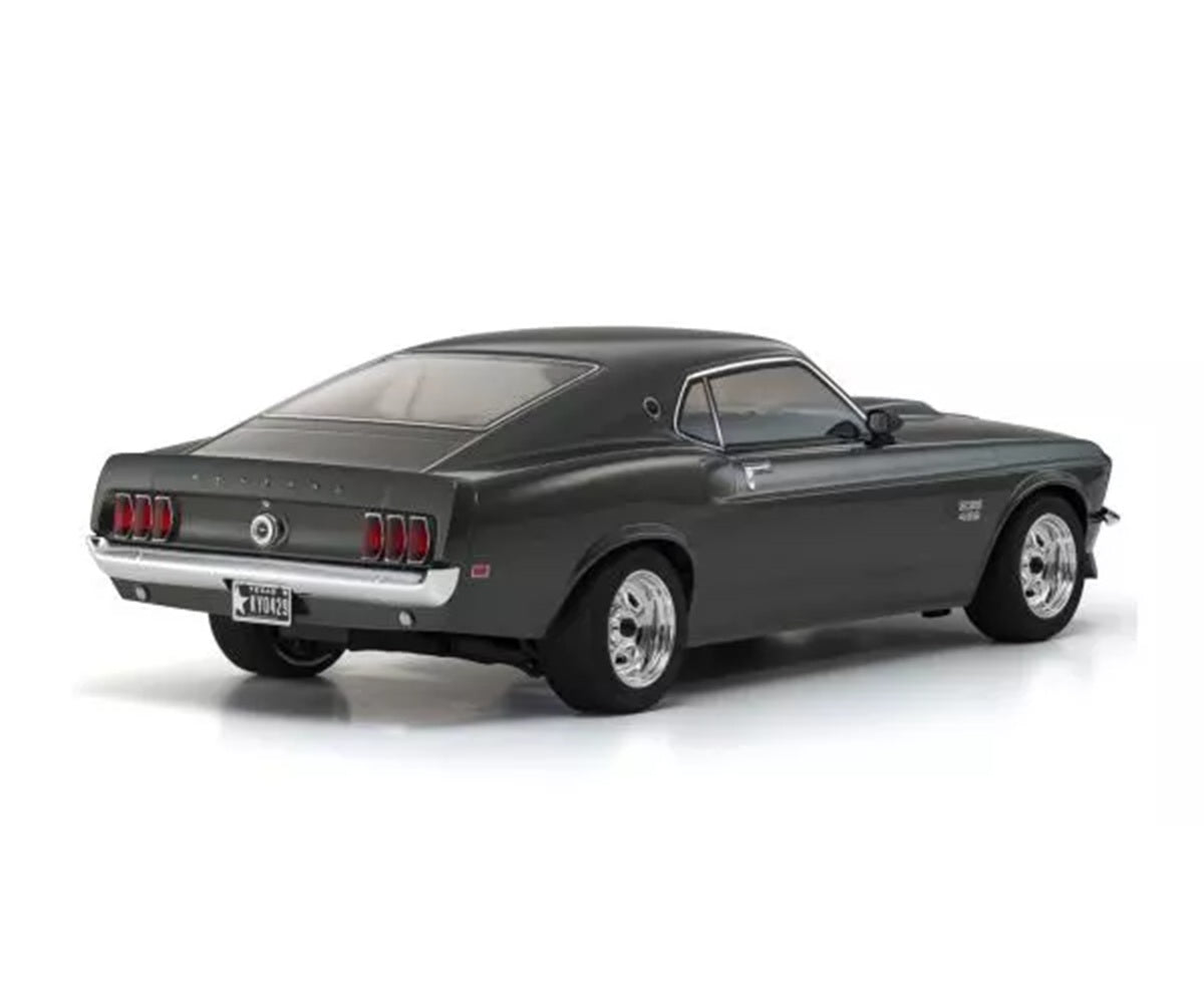Kyosho 1:10 Fazer MK2 1969 Ford Mustang Boss 429 Black Jade 4WD ReadySet