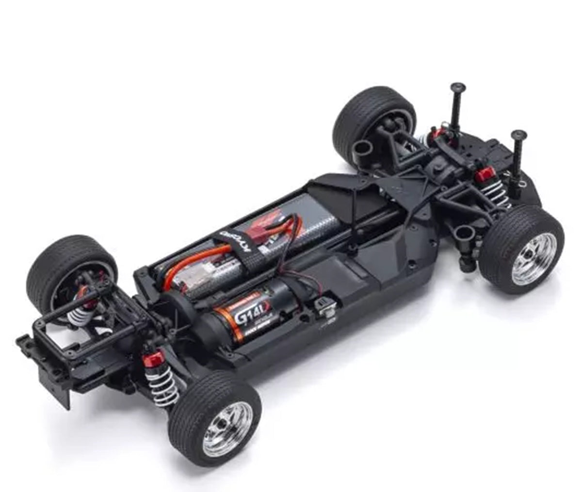Kyosho 1:10 Fazer MK2 1969 Ford Mustang Boss 429 Black Jade 4WD ReadySet