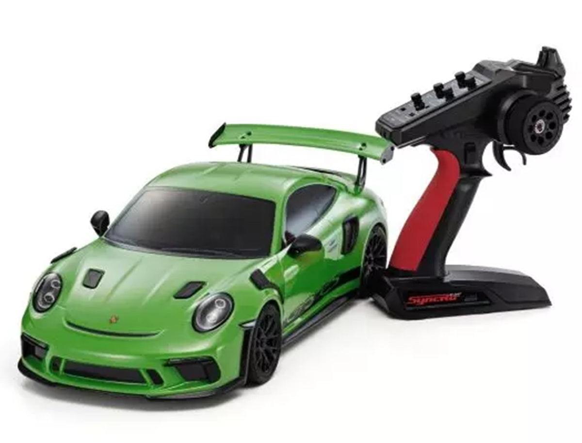 Kyosho Fazer Mk2 FZ02 2018 Porsche 911 GT3 RS Lizard Green 1/10 Electric 4WD Readyset RC Car