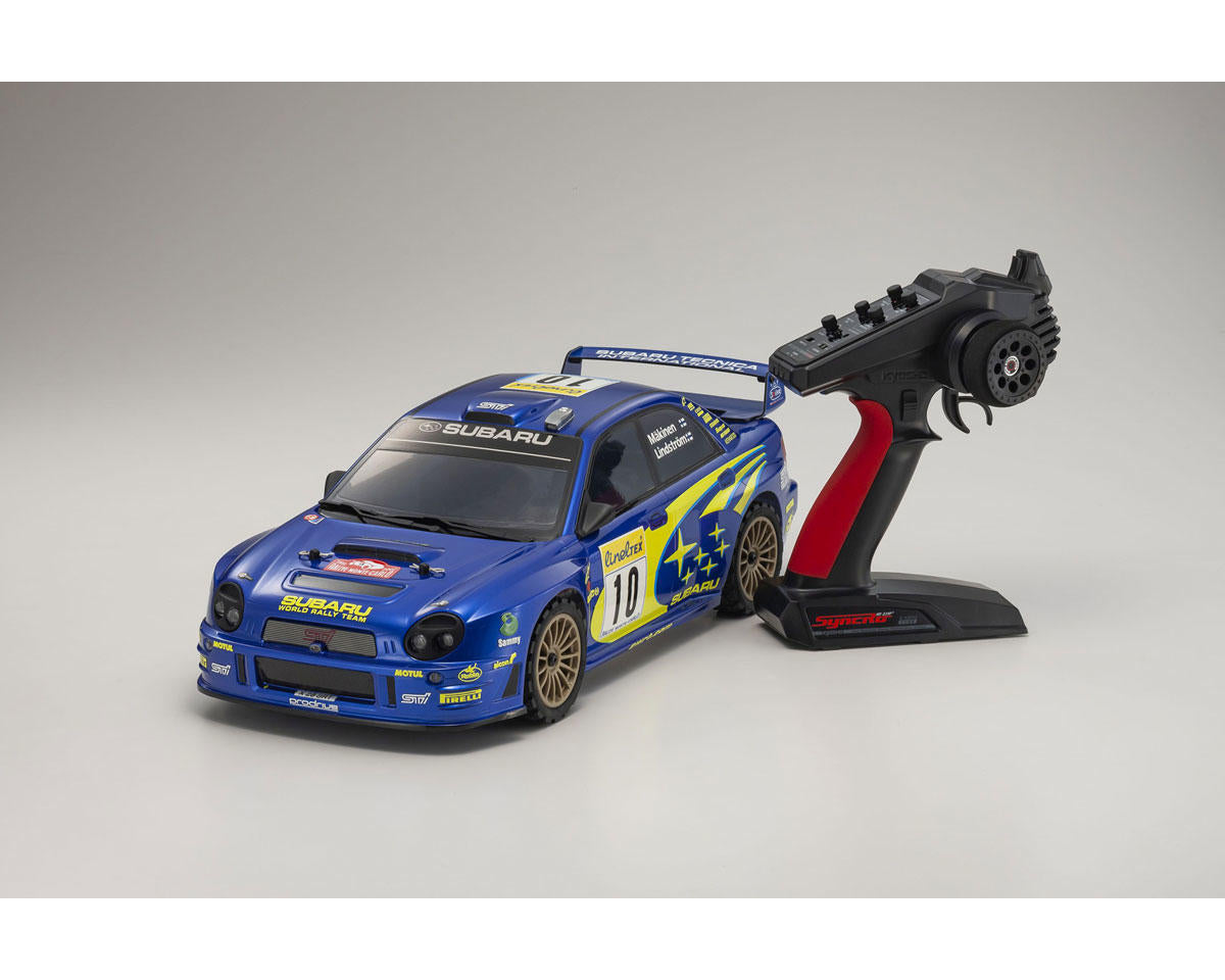 Kyosho Fazer Mk2 FZ02 2002 Subaru Impreza STI WRC 1/10 Electric RTR w/Syncro KT-231P+ 34481T1