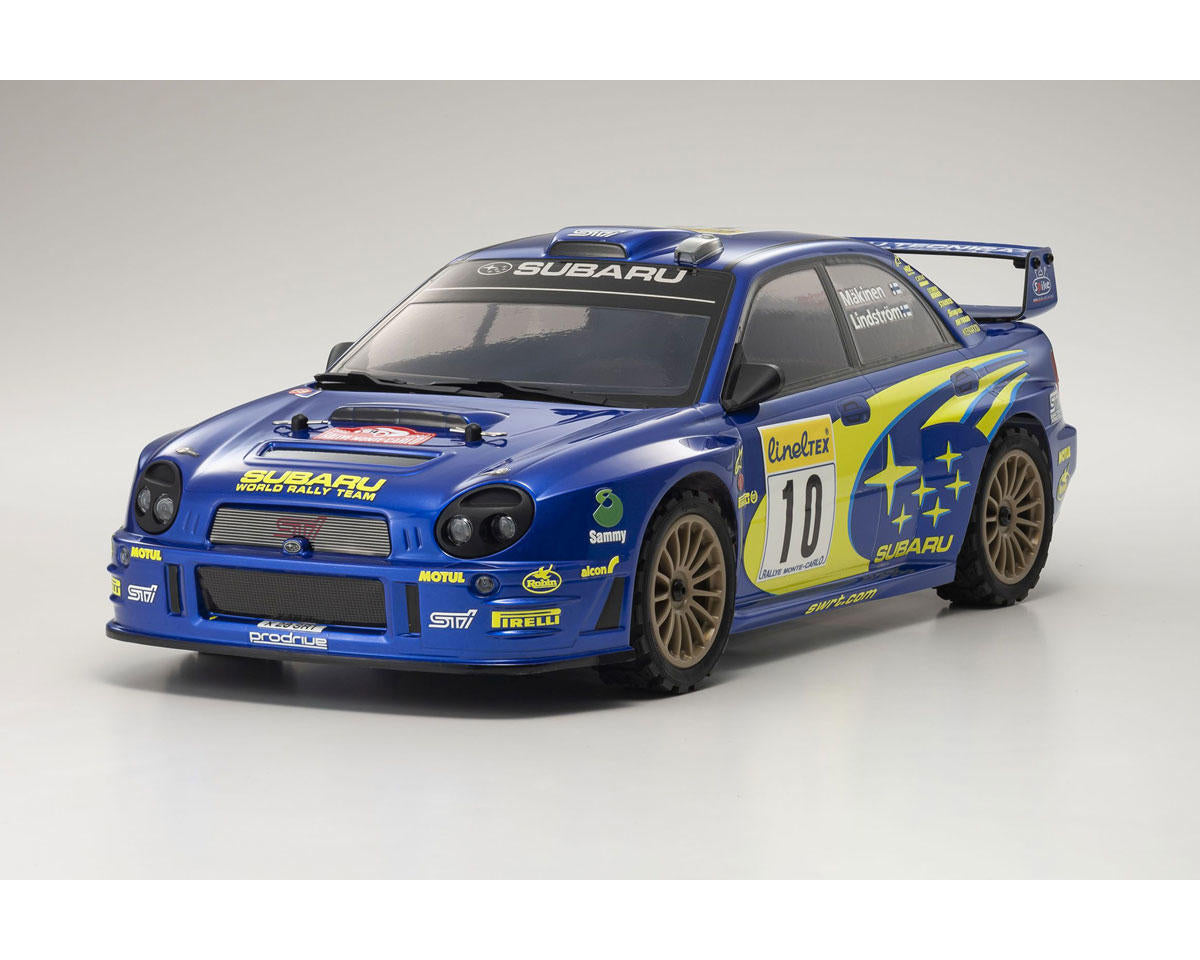 Kyosho Fazer Mk2 FZ02 2002 Subaru Impreza STI WRC 1/10 Electric RTR w/Syncro KT-231P+ 34481T1