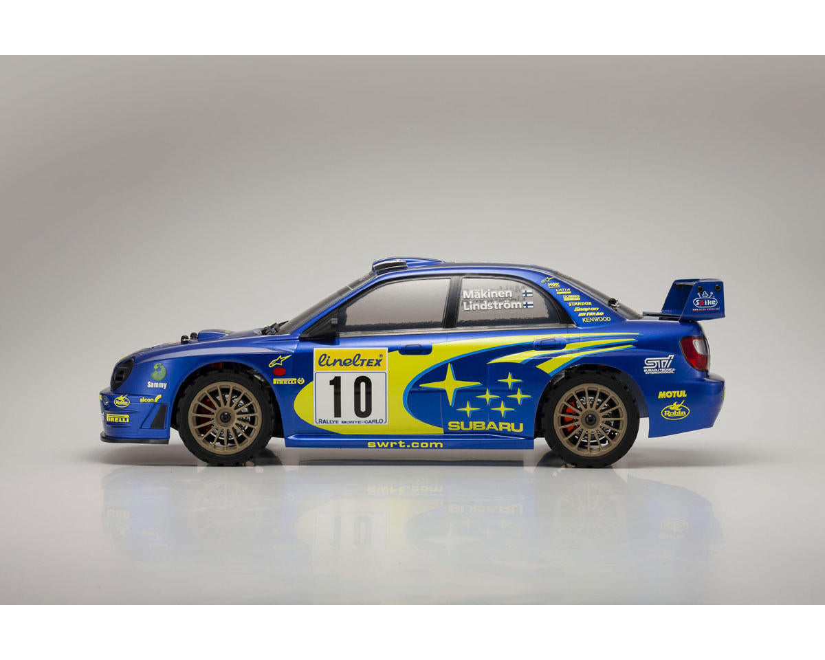 Kyosho Fazer Mk2 FZ02 2002 Subaru Impreza STI WRC 1/10 Electric RTR w/Syncro KT-231P+ 34481T1