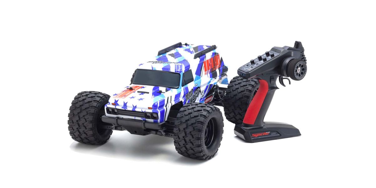 Kyosho 1980 Mad Wagon 1/10 4WD RTR Brushless Monster Truck 34701T2