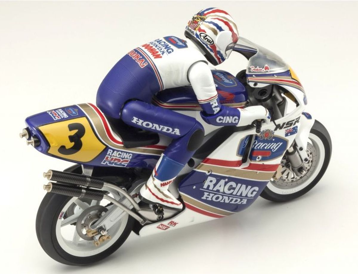 Kyosho 1/8 EP Honda NSR500 1991 Hanging On Racer Bike Kit