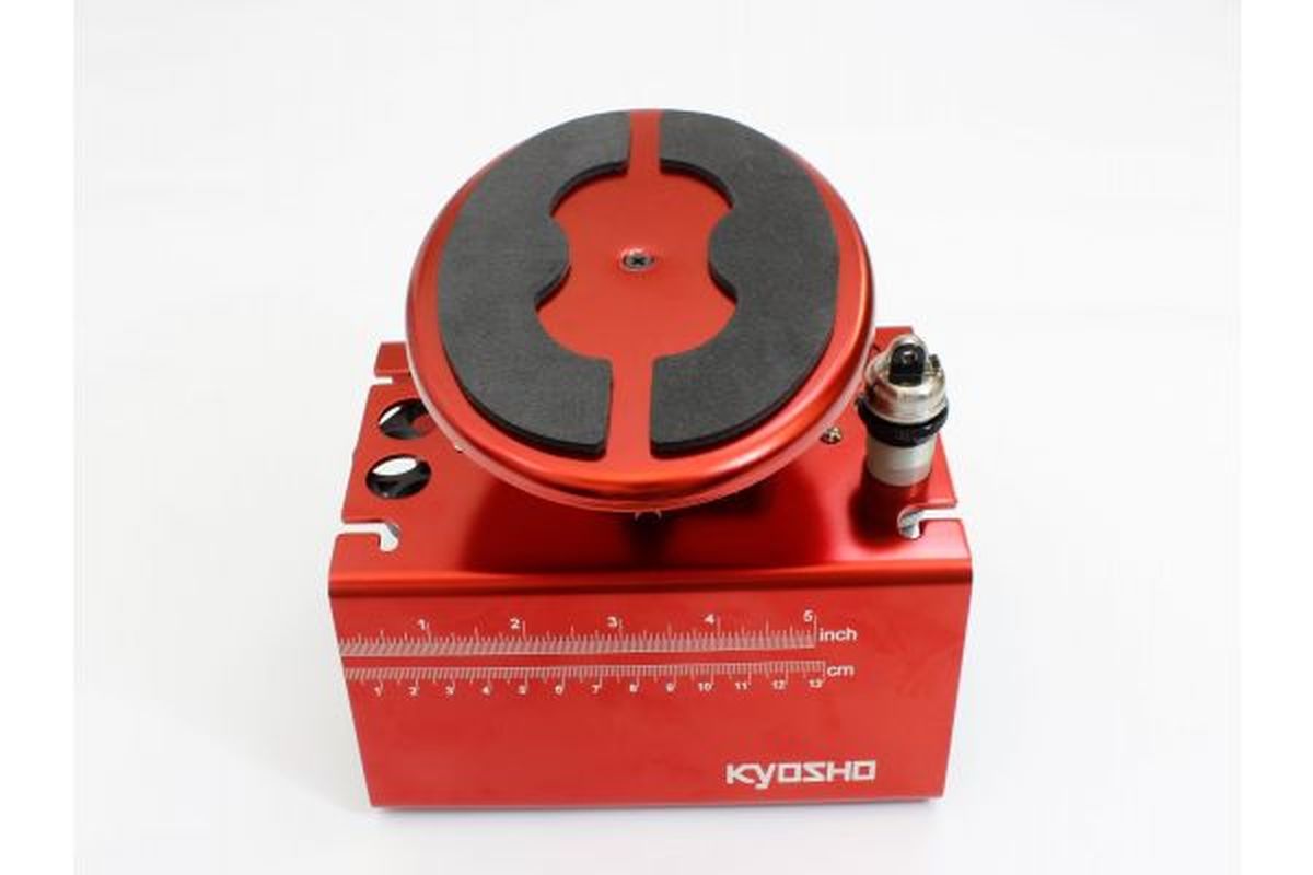 Kyosho Maintenance Stand High (Red)