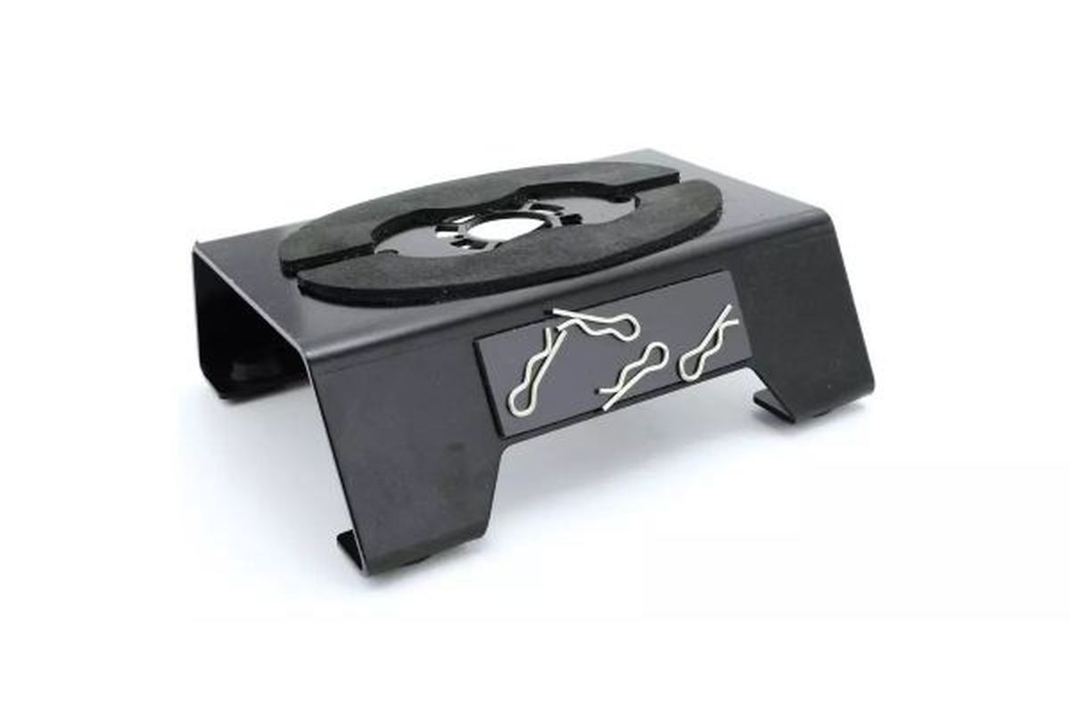Black Maintenance Stand Low Type for RC Vehicles | Kyosho
