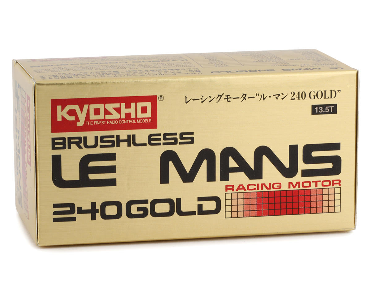 Kyosho LeMans 480 Gold Brushless Motor (21.5T) 37035