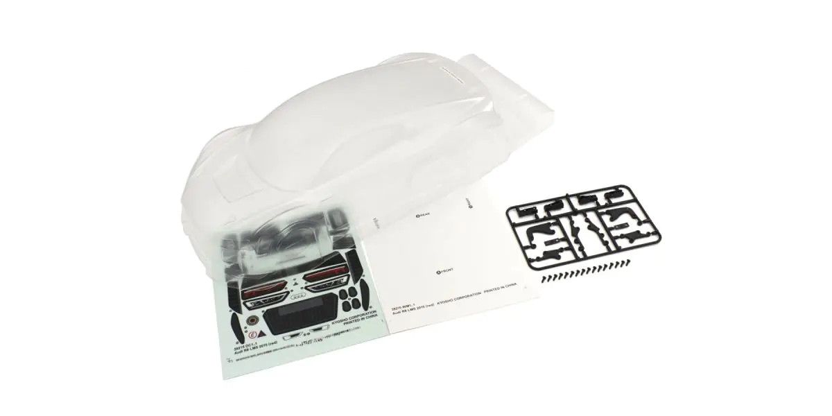 Kyosho AUDI R8 LMS 2015 Non-Decoration Body Set 39215B