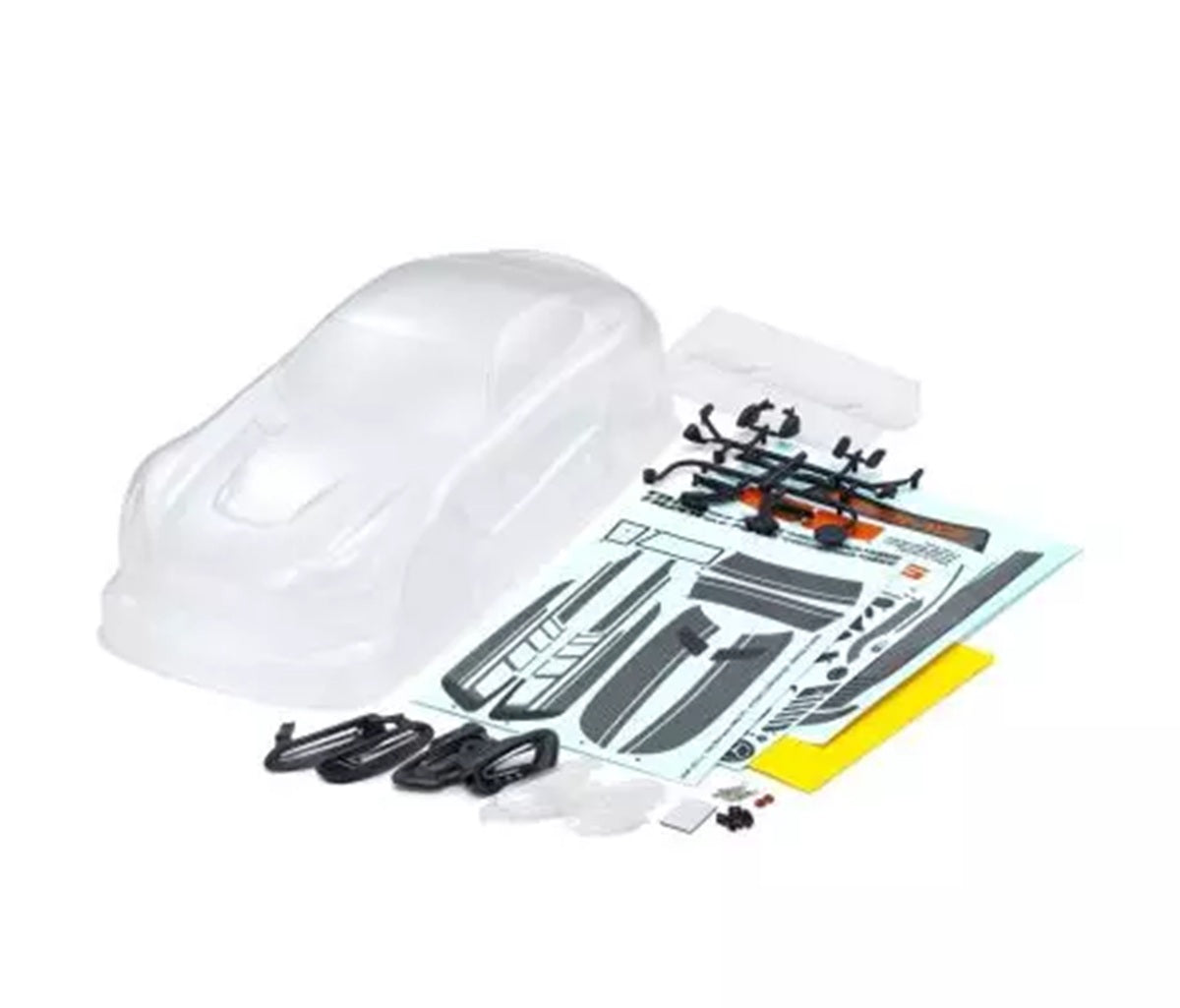 Kyosho 2020 Mercedes-AMG GT3 1/10 Clear Body Set for Fazer Mk2 FZ02 – Unpainted, 260mm WB