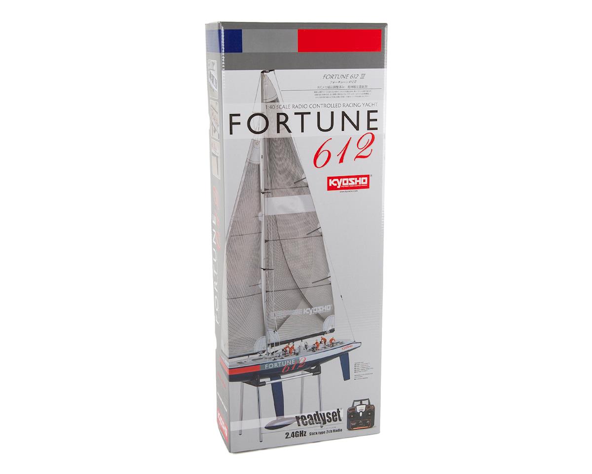 Kyosho Fortune 612 III ReadySet Sail Boat withKT-431S 2.4GHz Radio Default Title