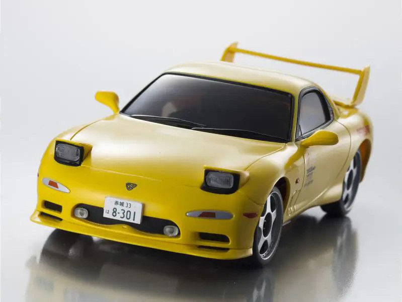 Kyosho First Mini‑Z Initial D MAZDA RX‑7 FD3S (66603A) - 1/28 Scale Electric RWD