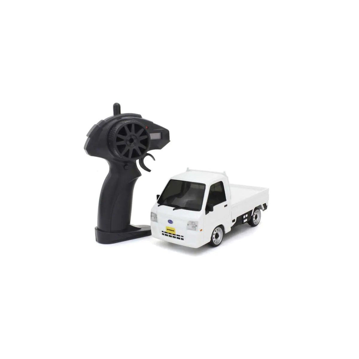 Kyosho First Mini‑Z SUBARU SAMBAR (White) 66607A - 1/28 Scale Electric RWD