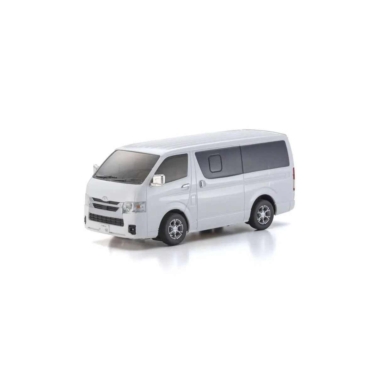 Kyosho First Mini‑Z TOYOTA HI‑ACE SUPER GL (White) 66609A - 1/28 Scale Electric RWD