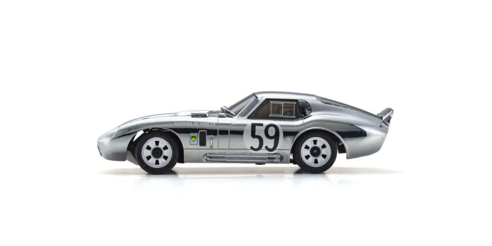 Kyosho First Mini-Z Chrome Shelby Cobra Daytona 66611C