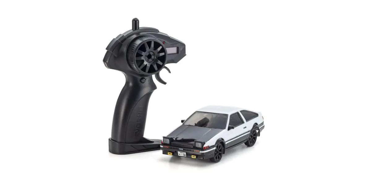 Kyosho First Mini-Z 1/28 Trueno AE86 White RC Car 66612