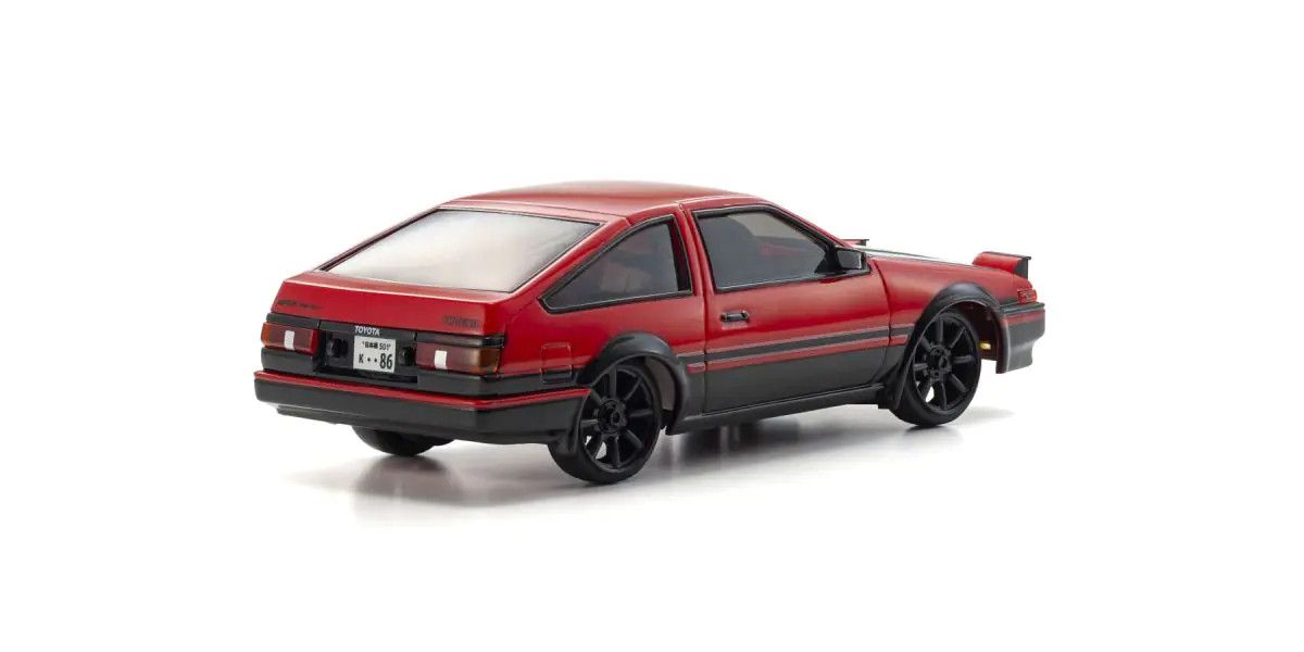 Kyosho First Mini-Z 1/28 Trueno AE86 Red RC Car 66613