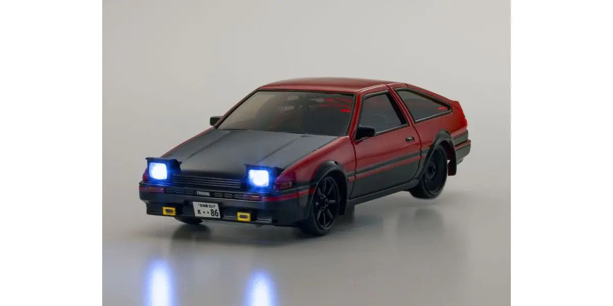 Kyosho First Mini-Z 1/28 Trueno AE86 Red RC Car 66613