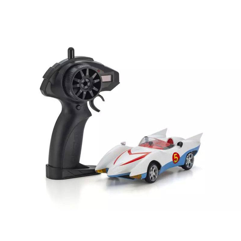 Kyosho First Mini‑Z Speed Racer Mach 5 (66616A) - 1/28 Scale Electric RWD