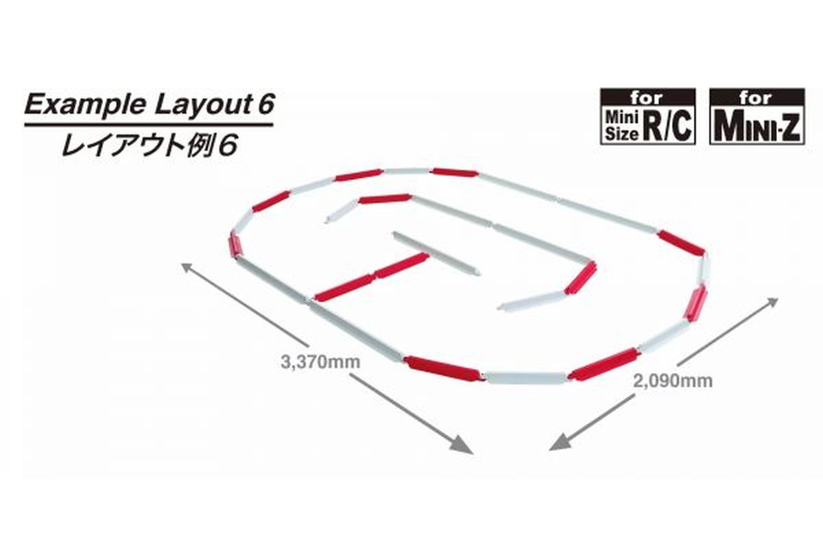 Kyosho RC Circuit Fence Set