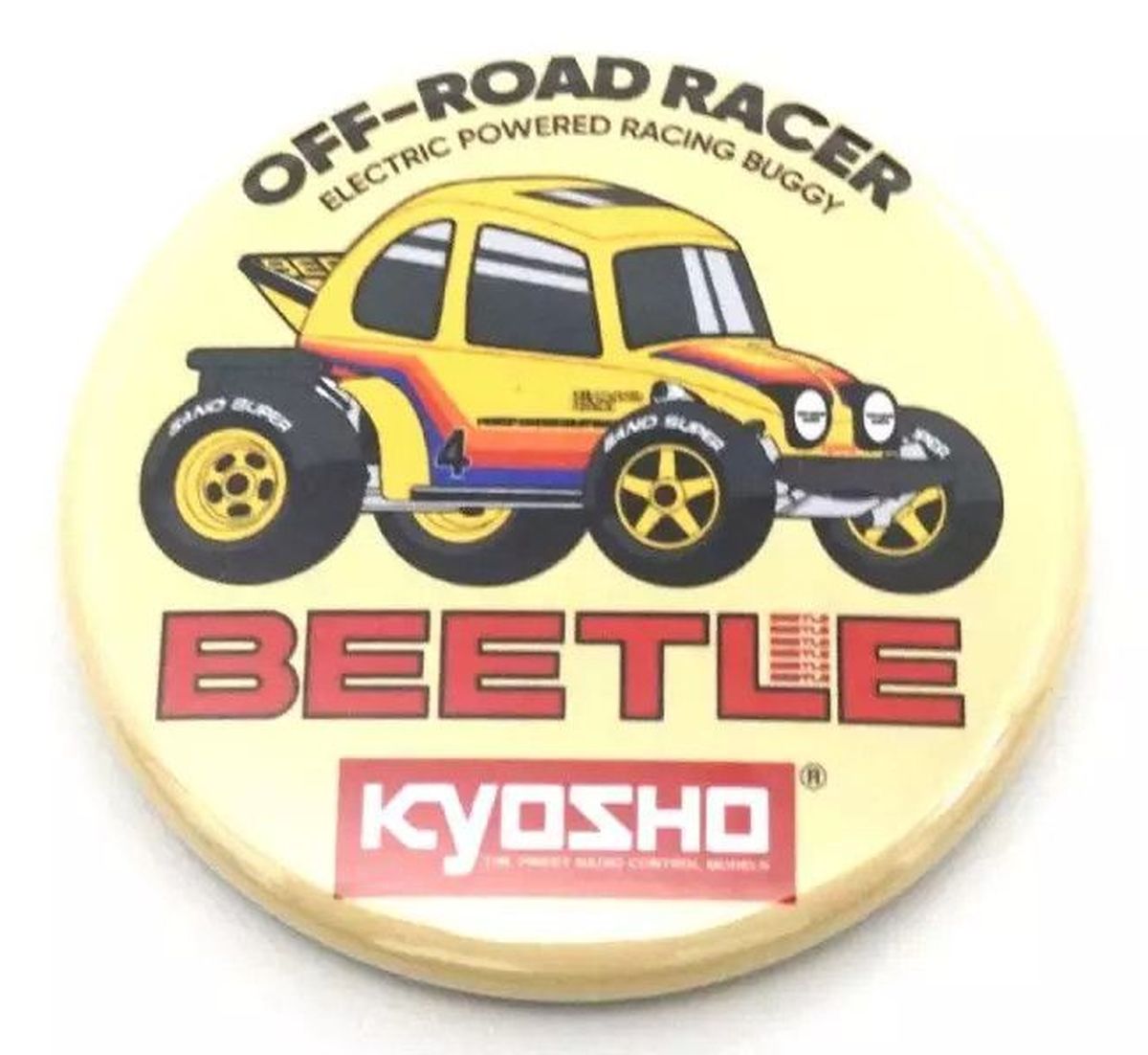 Vintage Buggy Badge 2WD Series 5-Type Assortment 44mm | Kyosho
