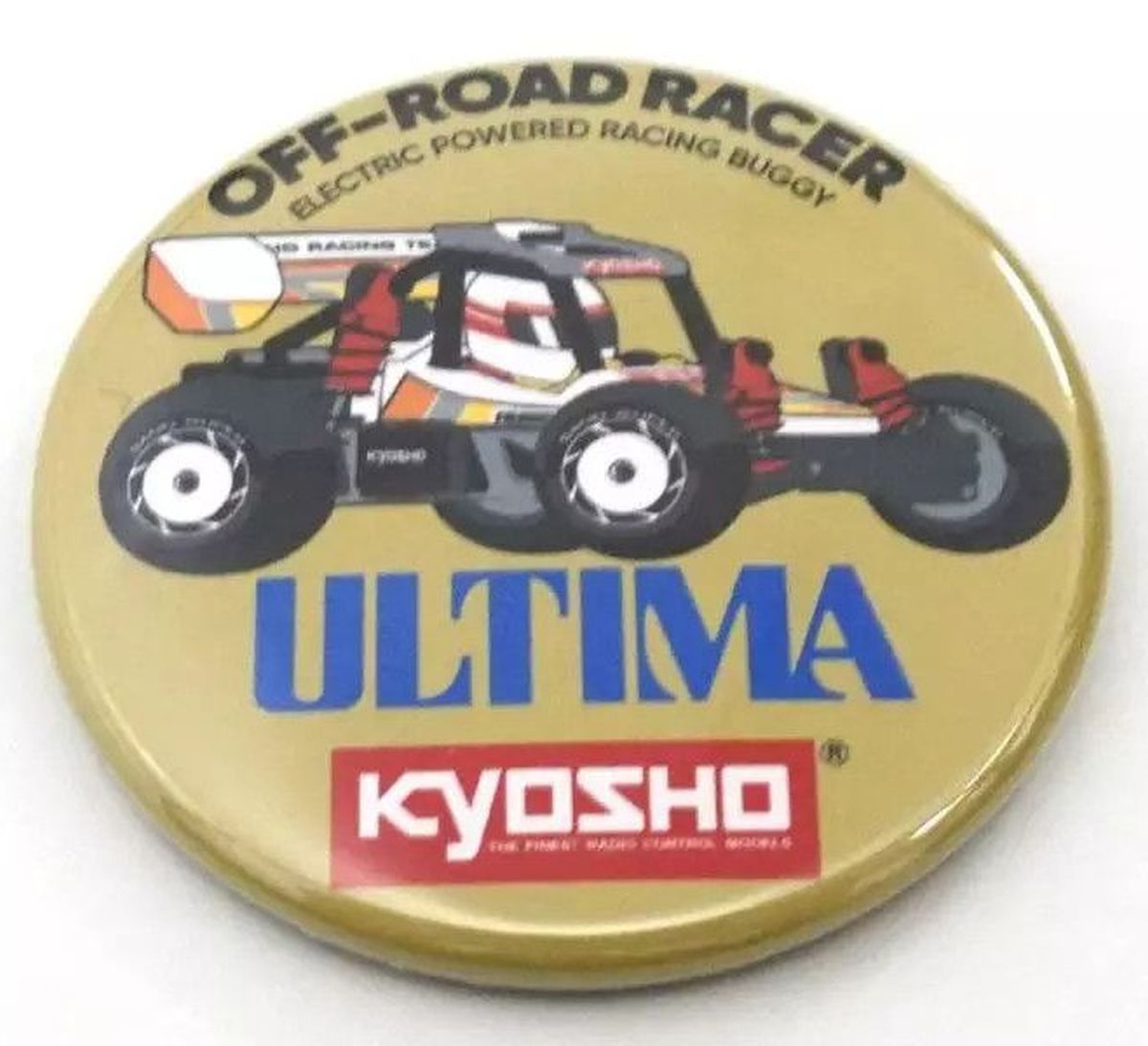 Vintage Buggy Badge 2WD Series 5-Type Assortment 44mm | Kyosho
