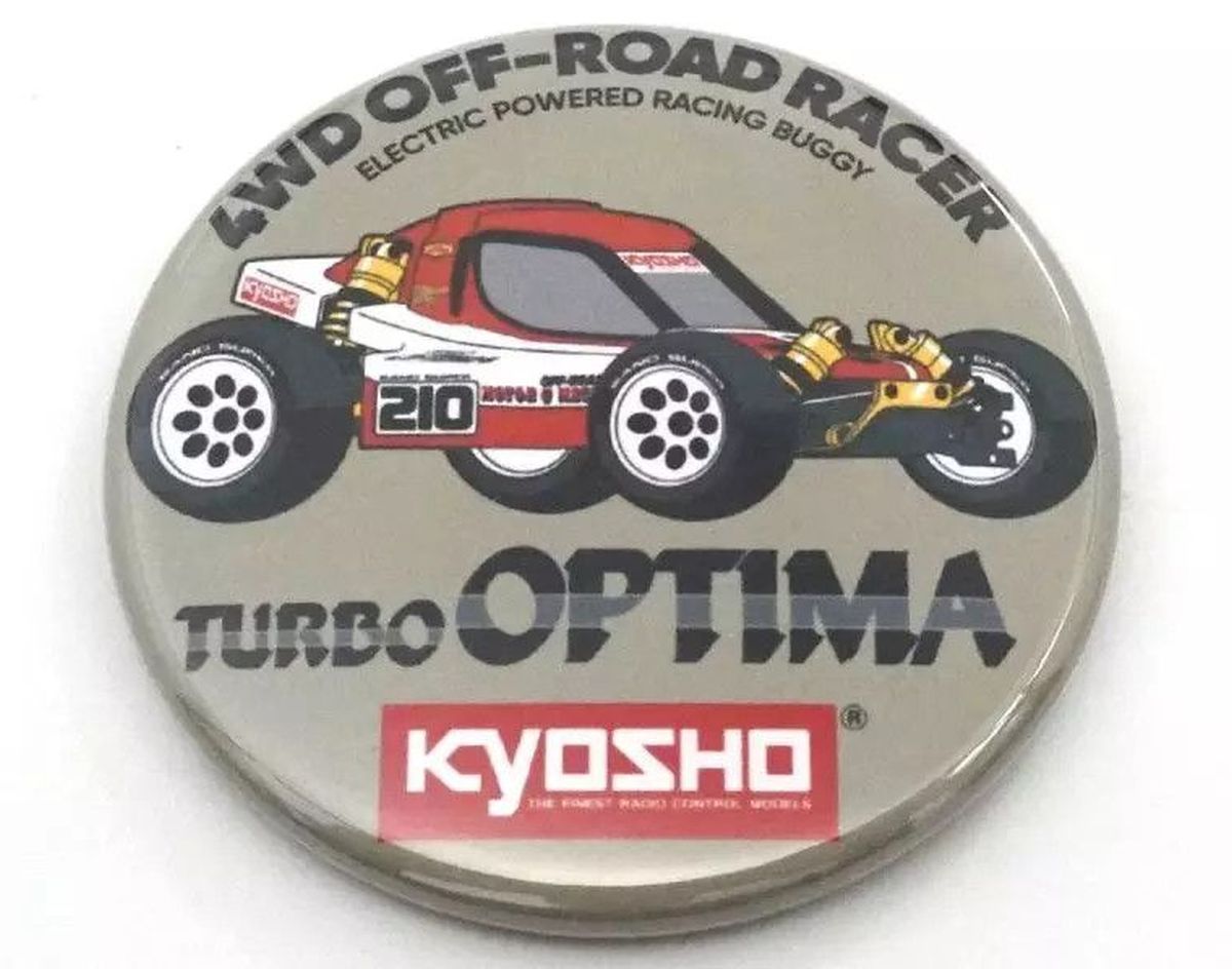 Vintage Buggy Badge 4WD Series 7-Type Assortment 44mm | Kyosho